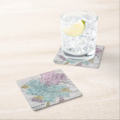 Petaluma、カリフォルニア2 スクエアペーパーコースター (インサイチュ)