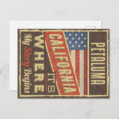 Petaluma California ポストカード (正面/裏面)