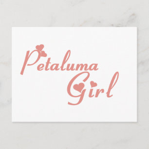 Petaluma Girl Teeシャツ ポストカード