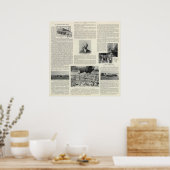 Petaluma Incubator Factory，カリフォルニア州 ポスター (キッチン)