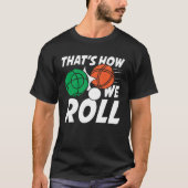 Petanque Bocce Gamel for a Petanque Players Bocce  Tシャツ (正面)