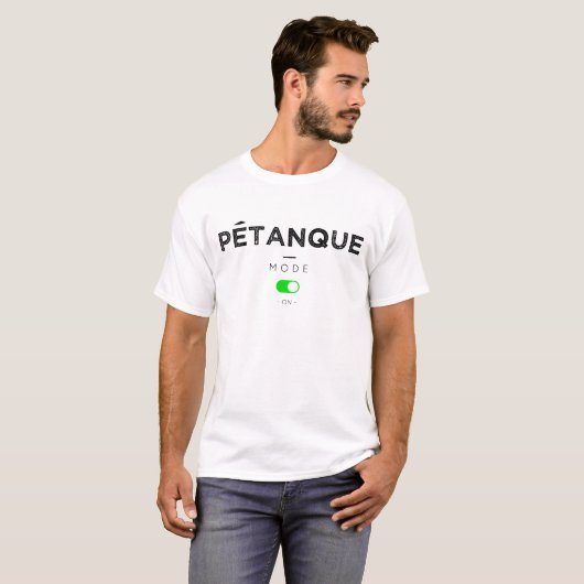 Petanque Mode on Tシャツ (正面フル)