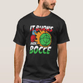 Petanque Petanque Game Bocce Ball Boule for Bocce Tシャツ (正面)