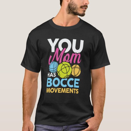 Petanque Petanque Game Bocce Ball Boule Tシャツ (正面)