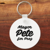Pete市長を大統領に キーホルダー (正面)
