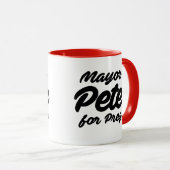 Pete市長を大統領に マグカップ (正面右)
