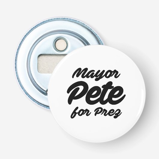 Pete市長を大統領に 栓抜き (正面)