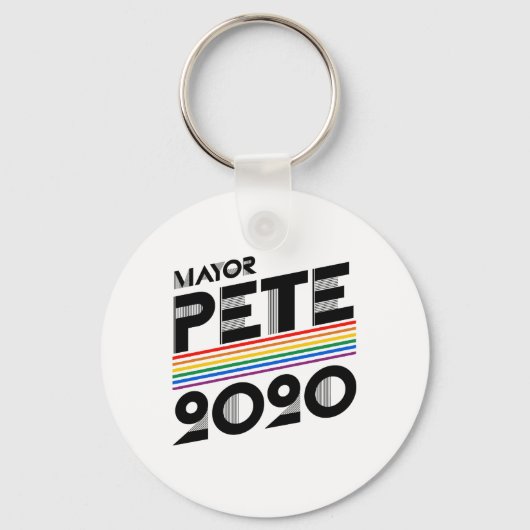 Pete市長プライド2020 キーホルダー (正面)