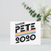 Pete市長プライド2020 ポストカード (スタンド正面)