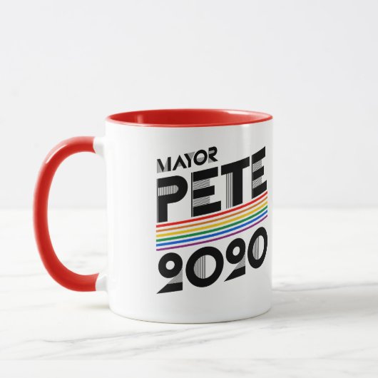 Pete市長プライド2020 マグカップ (左)