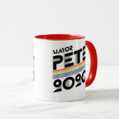 Pete市長プライド2020 マグカップ (正面右)