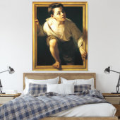 Pete Borrell del Caso:批判を逃れる キャンバスプリント (インサイチュ (寝室))