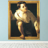 Pete Borrell del Caso:批判を逃れる キャンバスプリント (インサイチュ (ウッドフロア))