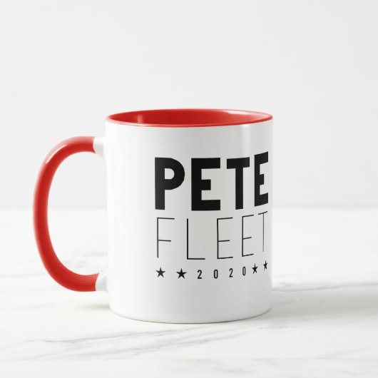 Pete Fleet 2020 マグカップ (左)