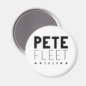 Pete Fleet 2020 マグネット (正面/裏面)