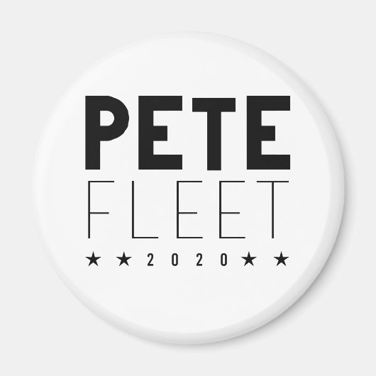Pete Fleet 2020 マグネット (正面)