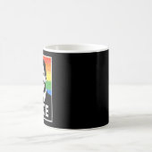 Pete LGBT フラッグ コーヒーマグカップ (中央)