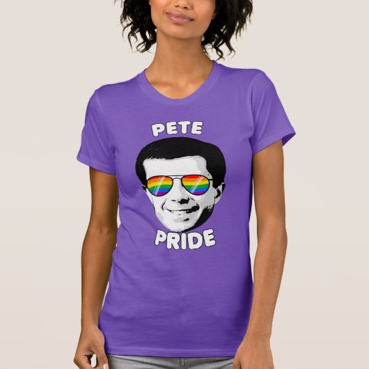 Pete Pride サングラス Tシャツ (正面)