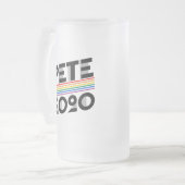 Pete Pride 2020 フロストグラスビールジョッキ (正面左)