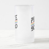 Pete Pride 2020 フロストグラスビールジョッキ (中央)