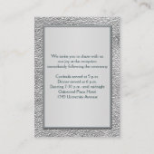 Peterエンクロージャカードのティール(緑がかった色) エンクロージャーカード (裏面)