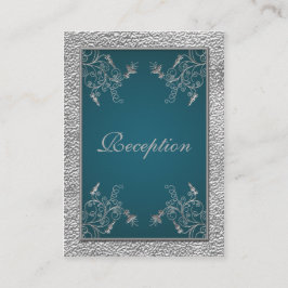 Peterエンクロージャカードのティール（緑がかった色） エンクロージャーカード