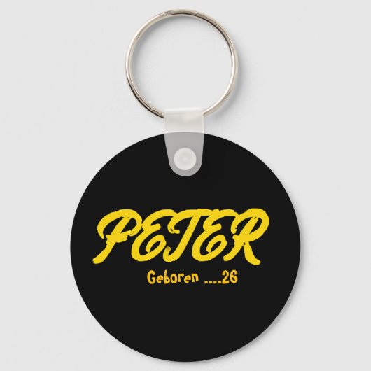 Peter キーホルダー (正面)