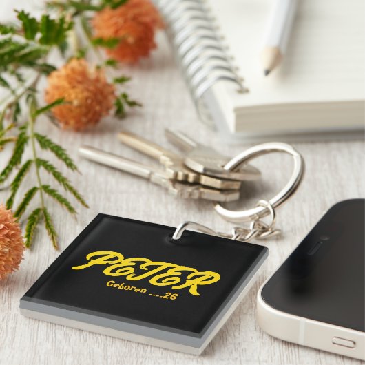 Peter キーホルダー (正面右)