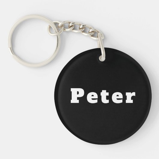 Peter キーホルダー (正面)
