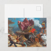 Peter Blume – 岩 ポストカード (正面/裏面)