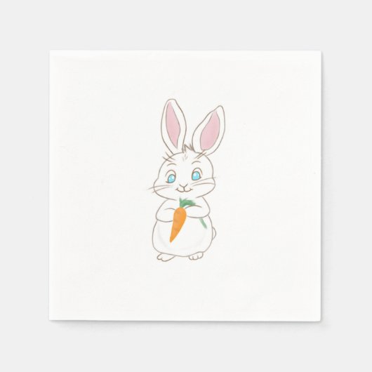 Peter Cottontail  スタンダードカクテルナプキン (正面)