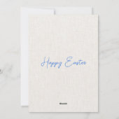 Peter Easter シーズンカード (裏面)