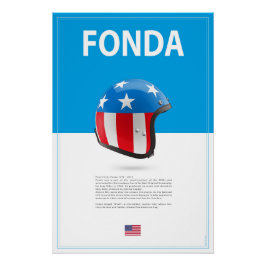 Peter Fonda Helmet ポスター