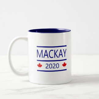 Peter macKay モダン 2020 Maple葉 Color ツートーンマグカップ