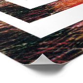 Peter Maxスタイルオリジナルサイン絵画ズ ポスター (角)