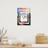 Peter Maxスタイルオリジナルサイン絵画ズ ポスター (キッチン)