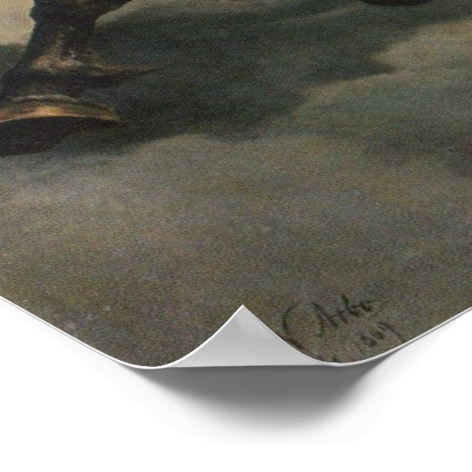 Peter Nicolai Arbo - Valkyrien ポスター (角)