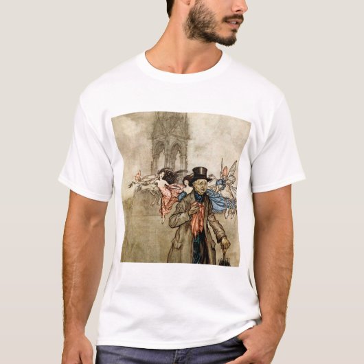 Peter Pan by Arthur Rackham Tシャツ (正面)
