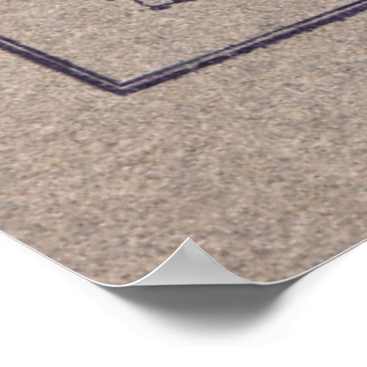 Peter Pan's Map of Kensington Gardens ポスター (角)