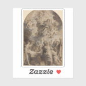 Peter Paul Rubens -ヴァージンの前提 シール (シート)