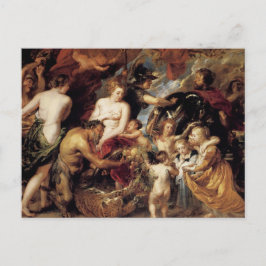 Peter Paul Rubens – 平和と戦争 ポストカード