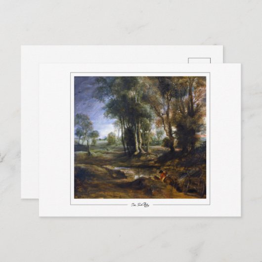 Peter Paul Rubens #31 -ファインアートはがき ポストカード (正面/裏面)