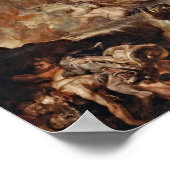 Peter Paul Rubens - The Damned (1620)ポストの秋 ポスター (角)