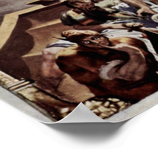 Peter Paul Rubens - Tititianによる絵画a'sの後 ポスター (角)