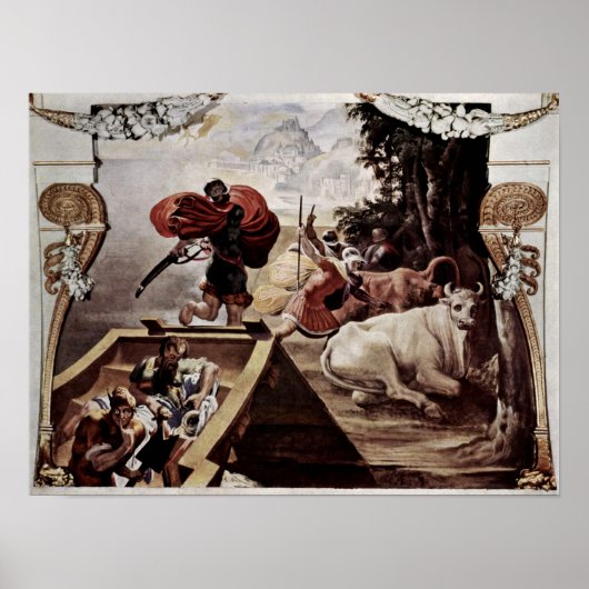 Peter Paul Rubens - Tititianによる絵画a'sの後 ポスター (正面)