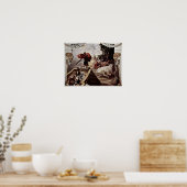 Peter Paul Rubens - Tititianによる絵画a'sの後 ポスター (キッチン)