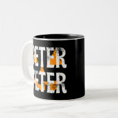 Peter Peter Fall Season Pumpkin ツートーンマグカップ (正面左)