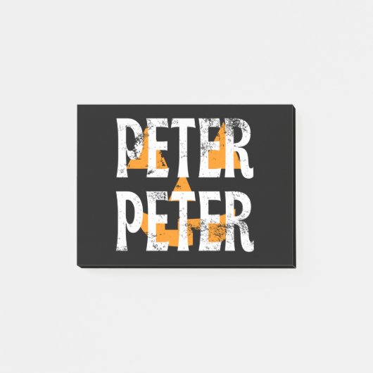 Peter Peter Fall Season Pumpkin ポストイット (正面)