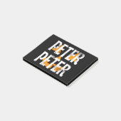 Peter Peter Fall Season Pumpkin ポストイット (アングル)