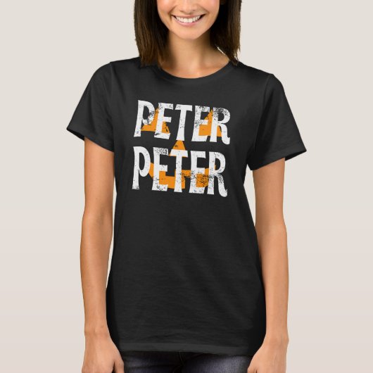 Peter Peter Fall Season Pumpkin Tシャツ (正面)